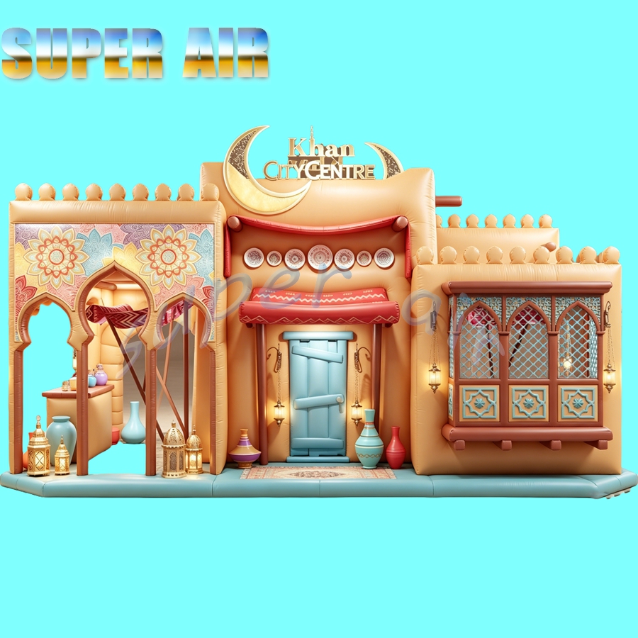 Commercial Printing Market - Casa Inflable Personalizada de 3m, de