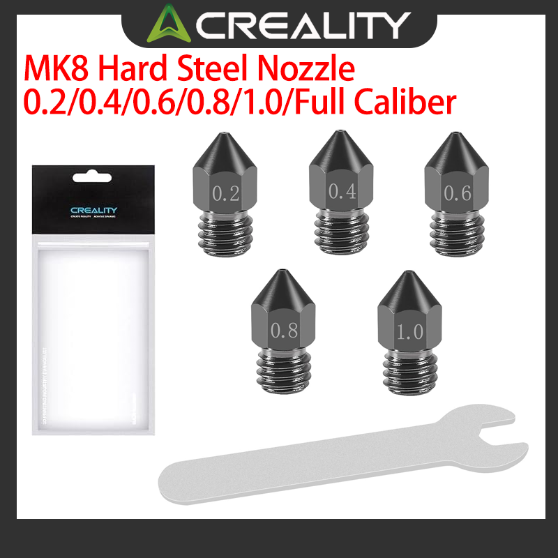 Creality Printer K1 - Boquillas de acero duro oficiales Creality