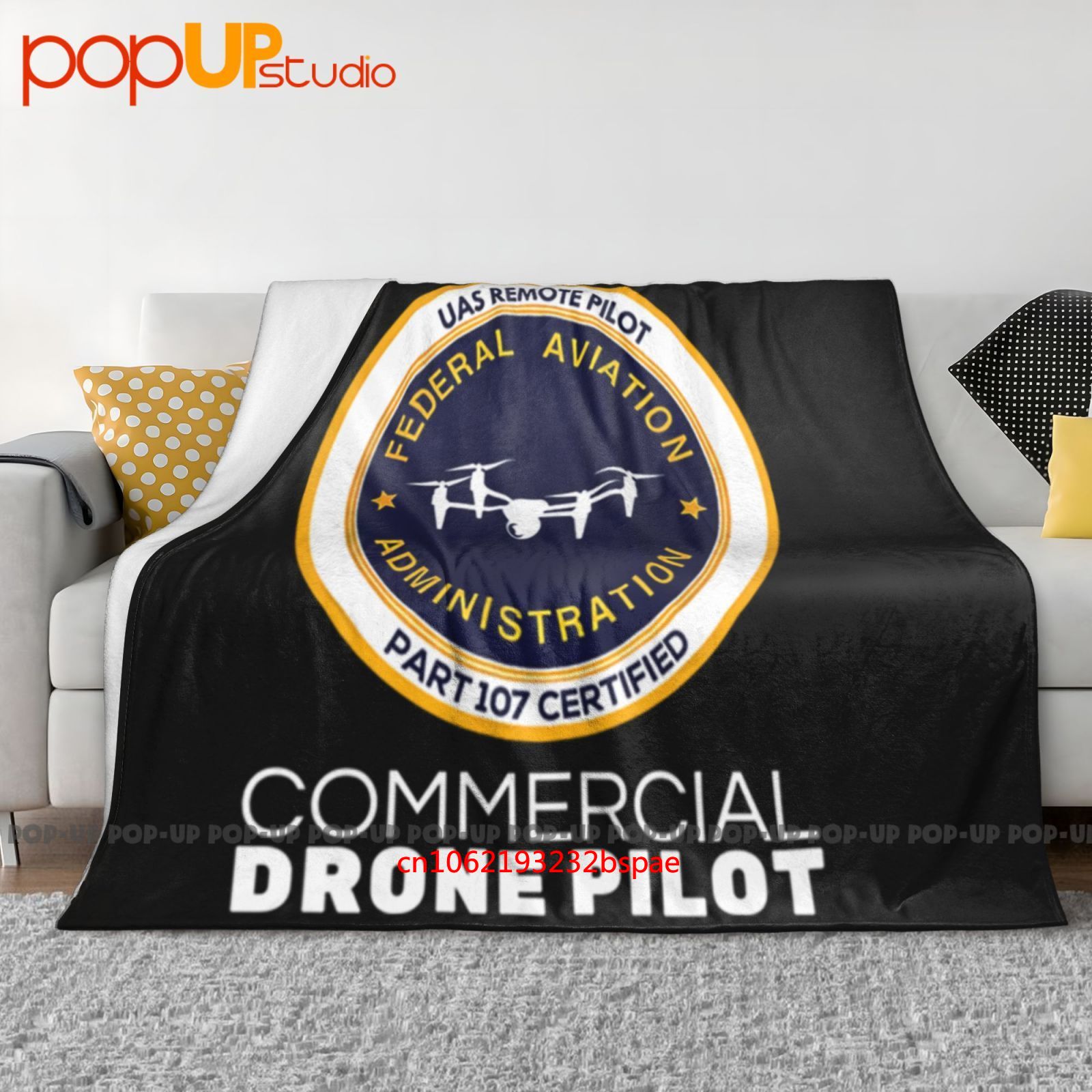 Commercial Fabric Printing - Uas piloto remoto parte 107 certificado