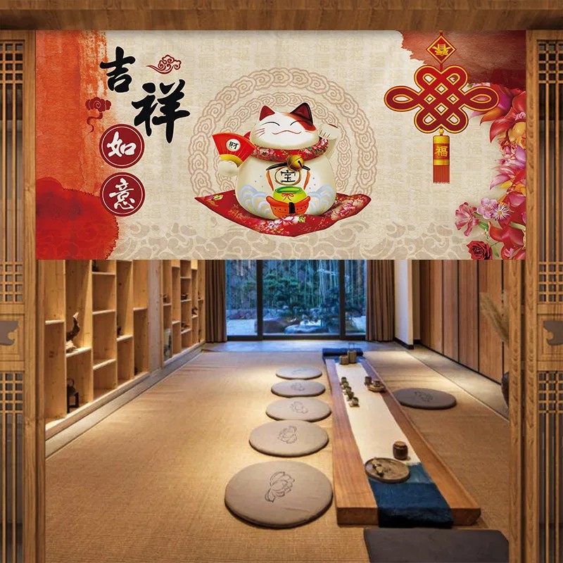 Commercial Printing Rates - Cortina Japonesa Noren VIKAMA con Diseño