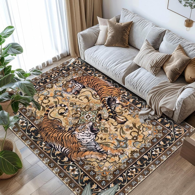 Alfombra nórdica Retro con dis - Commercial Printing Online reseña y precio