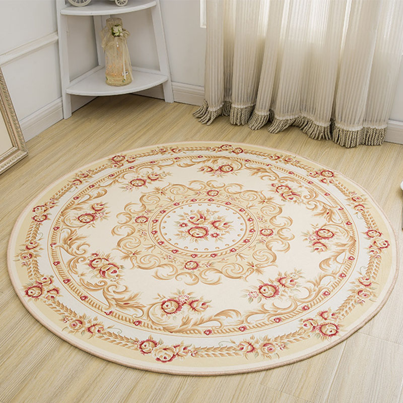 Alfombra redonda estampada de  - Commercial Printing Online reseña y precio