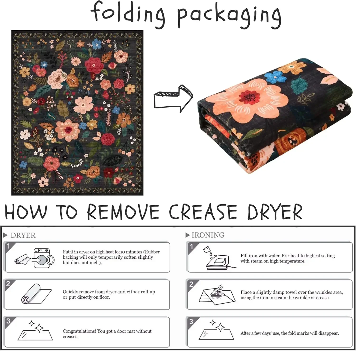 Hallway Runner Rug Animal Flor - Commercial Printing Online reseña y precio