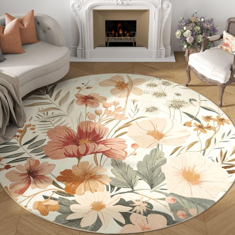 Alfombra redonda para sala de  - Commercial Printing Online reseña y precio