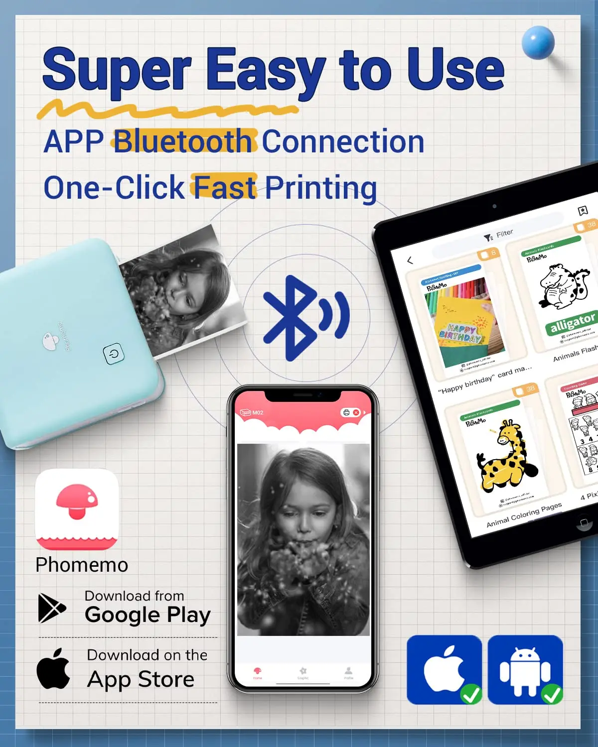 Phomemo M02Pro Mini impresora  - Commercial Printing Press reseña y precio